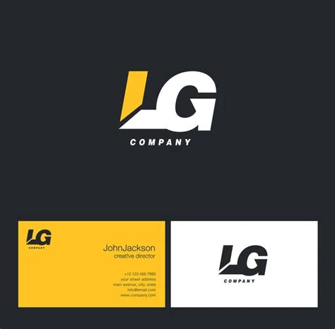 L And G Letter Logo — Stock Vector © Brainbistro 132685292