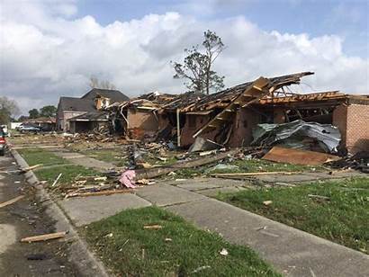 Tornado Shreveport Damage Louisiana Wiki Ef3 Tornadoes
