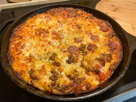 Crispy Cheesy Pan Pizza 6343 Strong Coffee To Red Wine