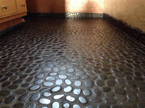 Coronado stone products floor tile series from river rock tile floor, source:coronado.com. River Rock Floor In Bathroom. Complete - Flooring - DIY ...