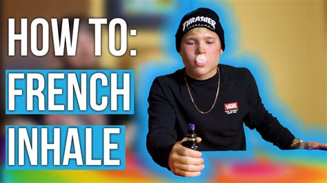 How To French Inhale For Beginners Tutorial Youtube