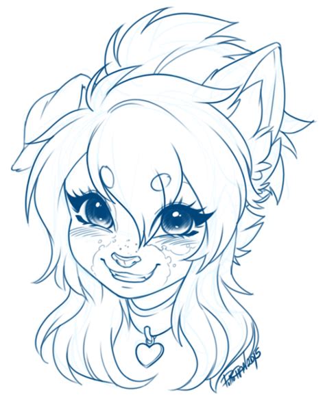 Cute Furry Girl Sketch Furries Know Your Meme