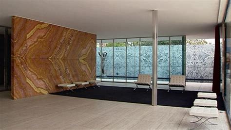 The mies van der rohe foundation also organise temporary exhibitions inside the pavilion. Zoom sur ...Mies van der Rhoe - Paperblog