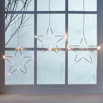 Battery Micro Led Hanging Star Trio By Lights Fun Guirlande Lumineuse