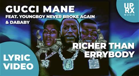 Gucci Mane Youngboy Never Broke Again And Dababy Flex Being ‘richer
