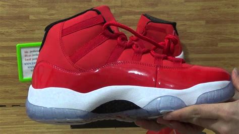 Authentic Air Jordan 11 All Red From Jordansole Com Free Shippig