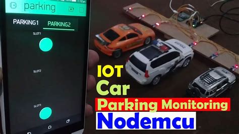 Iot Based Smart Parking System Project Using Nodemcu Esp8266 Iot