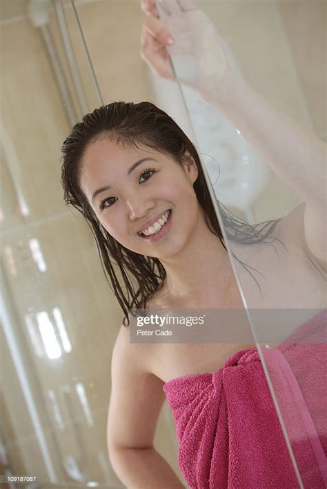 Chinese Girl Getting Out Of Shower Photo Getty Images