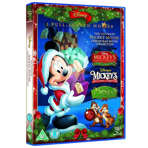 The Ultimate Mickey Mouse Christmas Movie Collection 3 Dvd Boxset £6