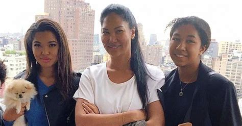 Kimora Lee Simmons Daughter Aoki Exposes Her Cleavage In An Unbuttoned