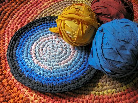 Crochet Rag Rug Home And Living Rugs Floor And Rugs