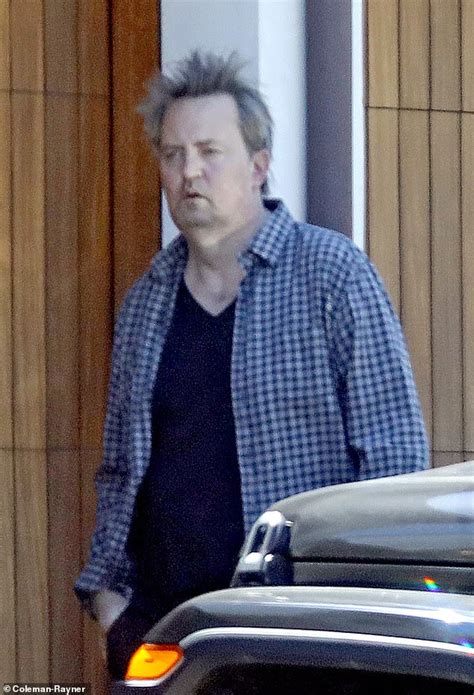 Matthew Perry Has A Serious Case Of Quarantine Hair After Spending
