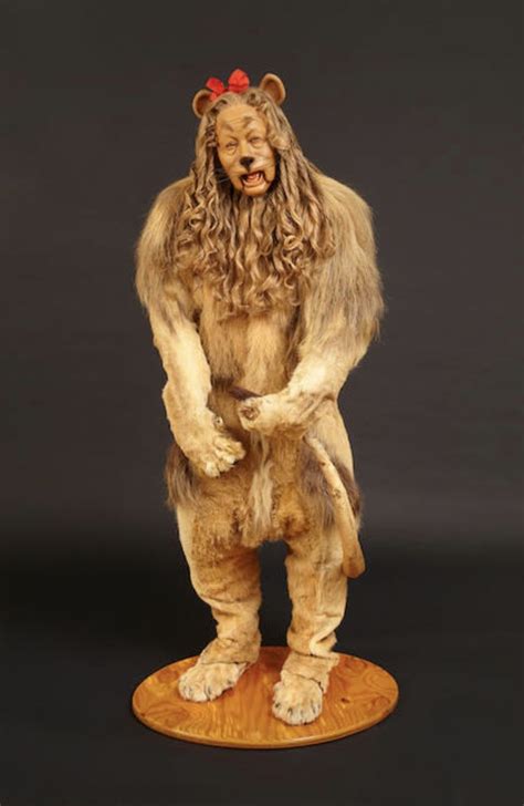 Bert Lahrs Cowardly Lion Costume From The Wizard Of Oz 1939