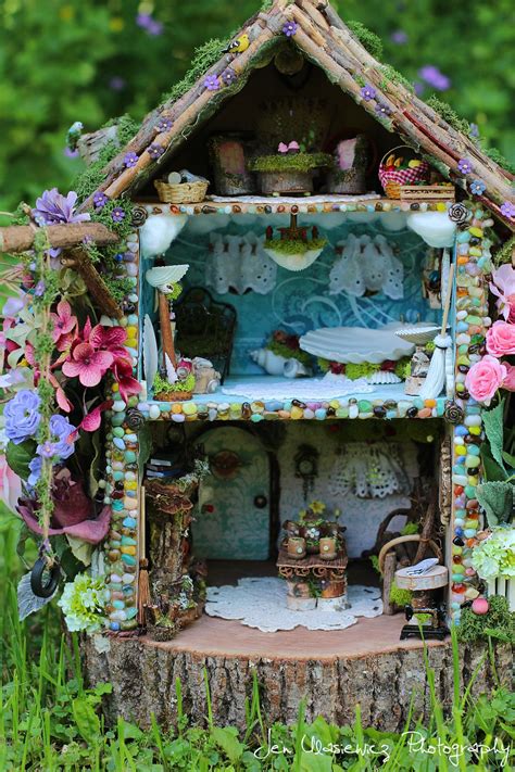 Back Of My Newest Fairy Dollhouse Creation Fairy Garden Diy Mini