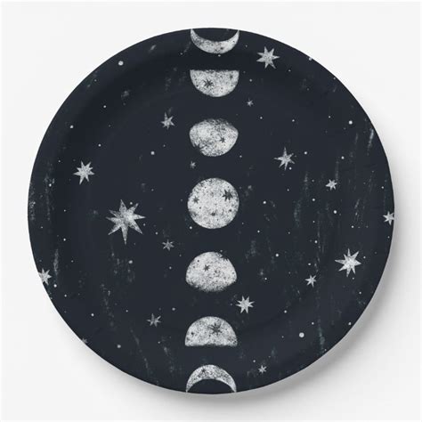 Phases Of The Moon Paper Plate Uk