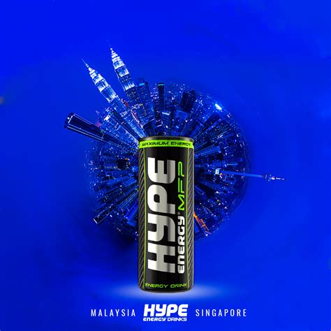 Hype Energy Drink Poster Behance