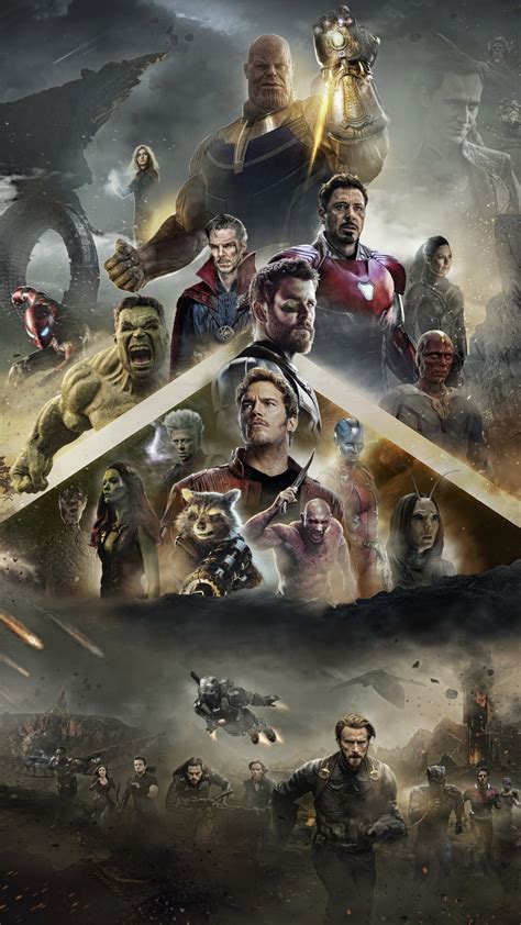 Infinity war's opening weekend stacks up at the box office against other movies in the mcu. 2160x3840 Avengers Infinity War 2018 Poster Sony Xperia X ...
