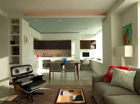 Combined Kitchen And Living Room Interior Design Ideas
