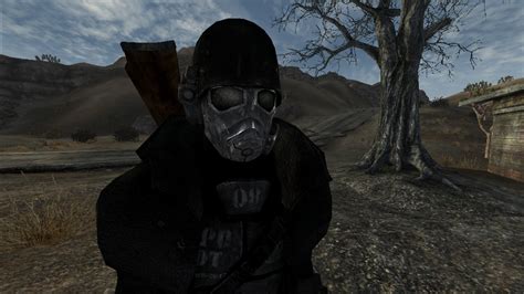 Black Ncr Ranger And Riot Gear Fallout New Vegas Mods