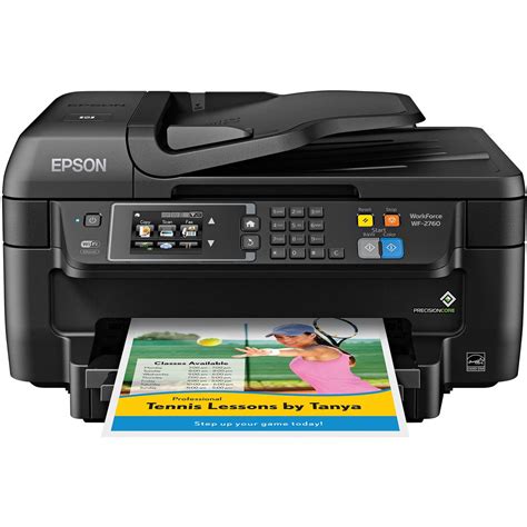Epson Workforce Wf 2760 All In One Wireless Color Printercopier