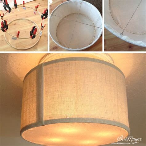 Close, but do not tighten the zip tie (yet). diy ideas for making ceiling fan light covers - Google Search | Diy drum shade, Diy lamp shade ...