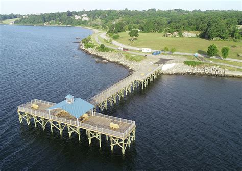 The Larry Mouradjian Fishing Pier Located At Rocky Point State Park