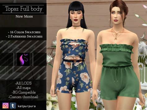 Topaz Full Body The Sims 4 Catalog