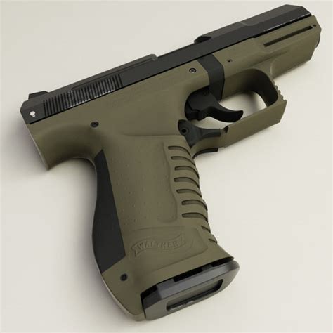 Realistic Walther P99 3d Xsi