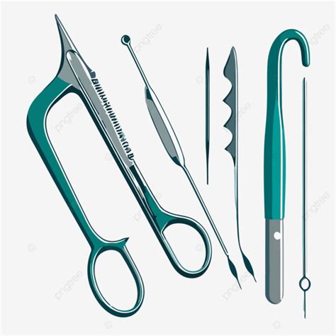 Surgical Instrument Sticker Clipart Surgical Instruments Illustration