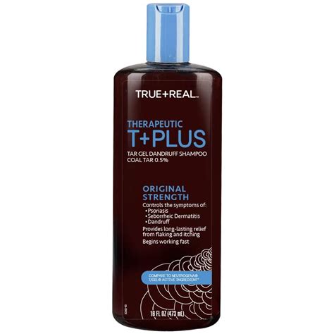 Truereal Therapeutic Plus Tar Gel Dandruff Shampoo Extra Strength