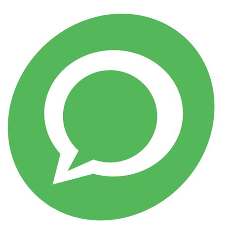 Ballon Chat Contact Message Network Social Whatsapp Icon Free