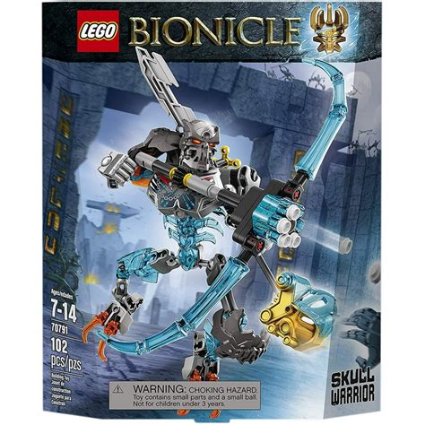 New Lego Bionicle Skull Warrior 70791 102 Piece 7 Building Toy