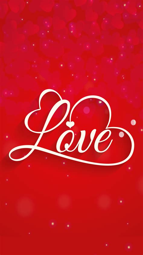 Ultra Hd Red Love Wallpaper For Your Mobile Phone 0496
