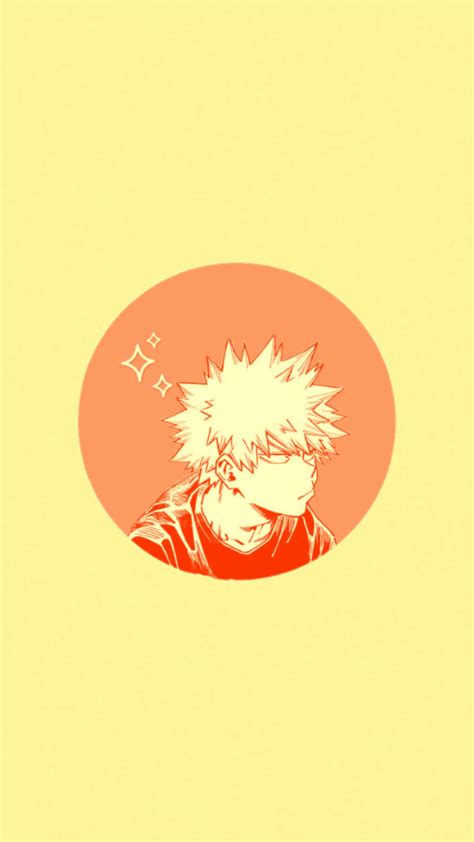 19 Bakugou Aesthetic Yellow