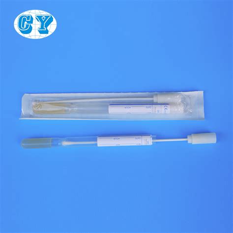 The color of the prepared medium is beige. Disposable Individually Wrapped Sterilized Cary Blair ...