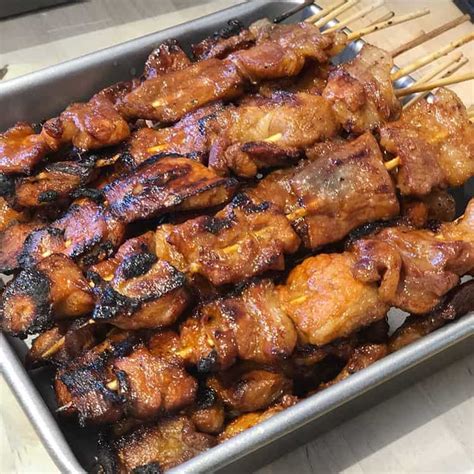 Filipino Pork Barbecue Recipe With A Ginger Ale Banana Catsup Marinade