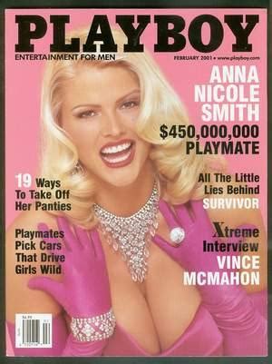 Playboy Magazine February Volume The Playmate Anna Nicole