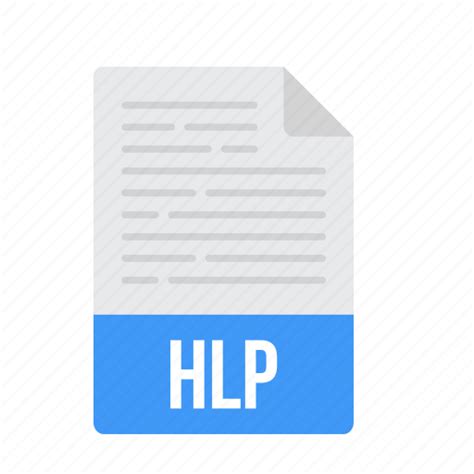Document File Format Hlp Icon