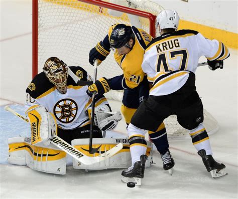 Bruins Lose To Predators In Shootout Boston Herald