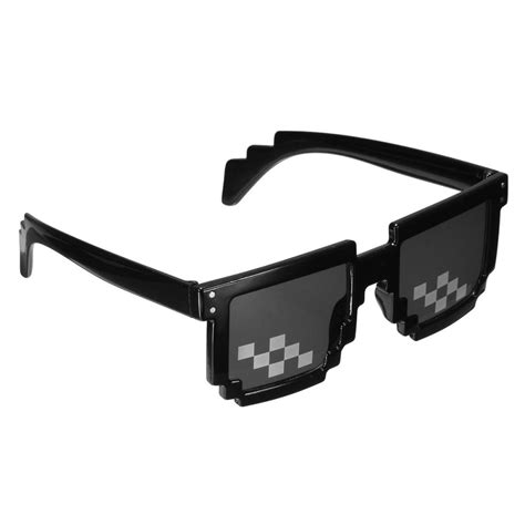 Beli Sekarang Thug Life Glasses 8 Bit Pixel Deal With It Sunglasses Unisex Sunglasses Hotsell