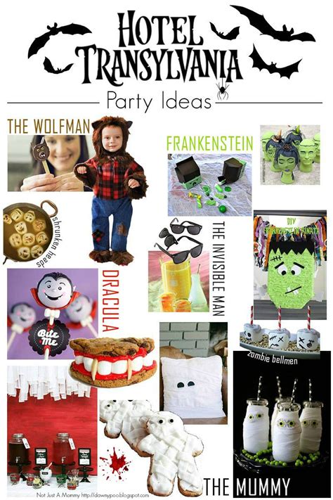 Not Just A Mommy Fiesta Friday Hotel Transylvania Party Ideas