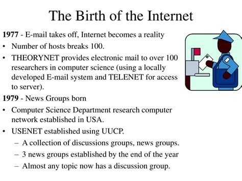 Ppt The History Of The Internet Powerpoint Presentation Free