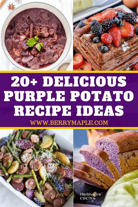 Purple Potatoes Recipe Ideas Here You Can Find How To Cook Roasted