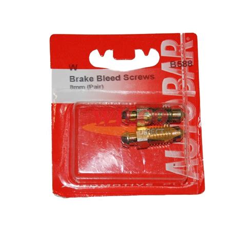 Brake Bleed Screws 8mm Pair Wilco Direct