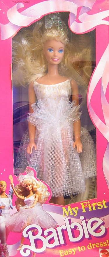 Barbie My First Puppe Ballerina Einfach Zu Kleid 1988 Amazonde