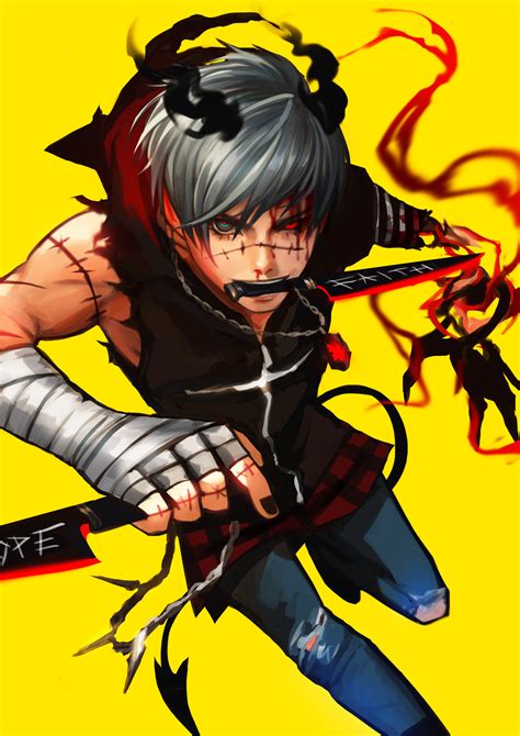 Anime Demon Boy Art Anime