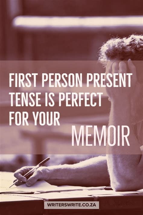 The present indefinite tense, also known as simple present tense, denotes a stative or habitual or eternally true action. Why First Person Present Tense Is Perfect For Your Memoir ...