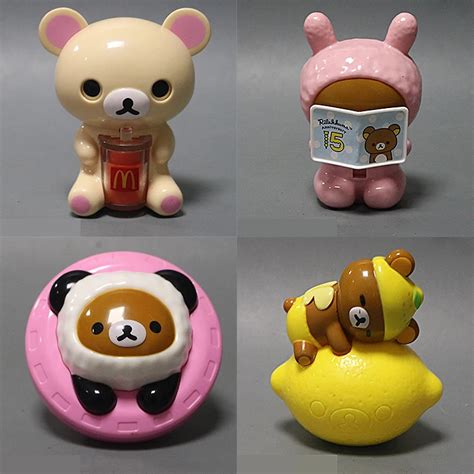 Kawaii Putitto Series Rilakkuma And Kiiroitori Figure Toy