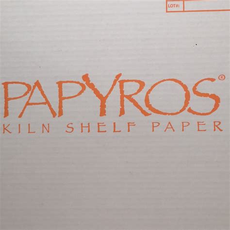 Papyros Kiln Shelf Paper 205 Wide Sold By The Foot Lucent Glass