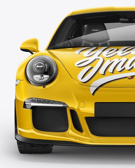 Find & download the most popular mockup psd on freepik free for commercial use high quality images made for creative projects Porsche 911 R Mockup - Front View in Vehicle Mockups on ...